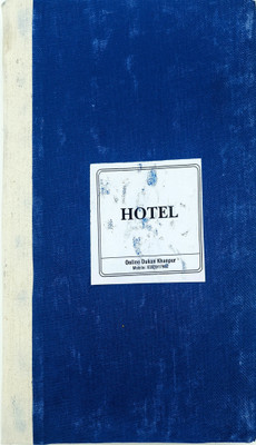 wwcrafted Hotel Register Book: Large Format (21cm X 34cm) With 400 Pages, Double-Sided Printing - Ideal For Hotels, Restaurants, Guest Houses, Homestays 1-Part Hotel Register(1 Sets, Hotel Register)