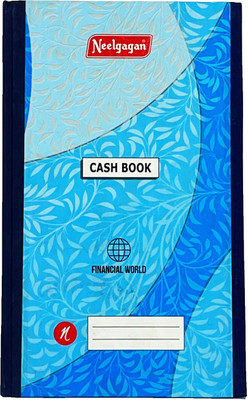NEELGAGAN No.6 Cash Book No.6 Cash Book Ordinary Binding, Register Size 384 Page (19.0cm X 32.0cm) 1-Part Account Book(1 Sets)