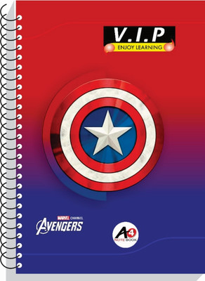 Rahil Super VIP A4 Super series 2-Part Student note book(100 Sets)
