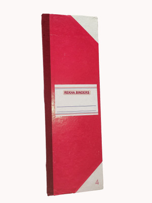 rekha binders Day Book/Register No 4 (215pages) 1-Part Account Book(1 Sets)