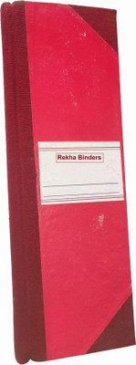 rekha binders Day Book/Register NO 8(440pages) 1-Part Account Book(1 Sets, Account Book, Record Keeping Book)