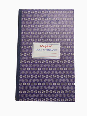 rekha binders Daily Attendance Register No 4 (112pages) 1-Part Attendance Register(1 Sets)