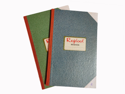 rekha binders Accounts Register Book NO4 (107pgs Combo 2pcs)) 1-Part Account Book Register(1 Sets)