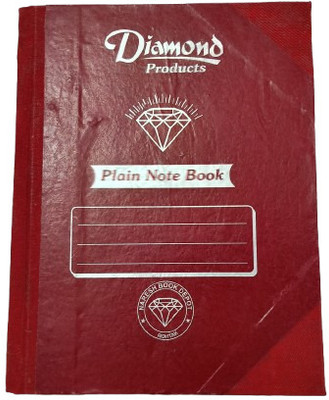 Preha The Smart Choice Plain Note Book for Schools, Colleges, Office - 220 Pages Book Size 02 - 22 x 17 Cm 1-Part Plain Note Book(1 Sets)