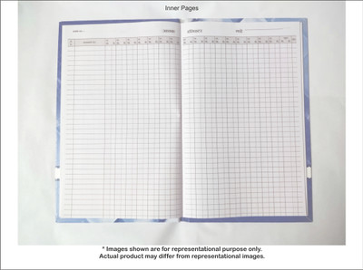 Vijay Wai Dairy Inward / Doodh Aawak Register R-3 1-Part Dairy Inward Register, Doodh Aawak Register, Register(1 Sets, Marathi)