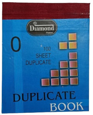 Preha The Smart Choice Duplicate Book With Carbon (100 Ruled + 100 Plain) Duplicate Book Size - 13.5 x 10.5 Cm 1-Part Regular Note Pad Suitable For Delivery, Record & Bill Book(1 Sets, Notepads)