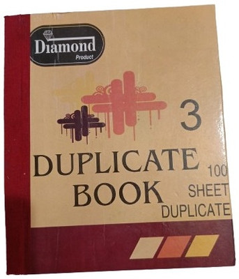 Preha The Smart Choice Duplicate Book With Carbon (100 Ruled + 100 Plain) Duplicate Book Size - 21.5 x 18 Cm 1-Part Regular Note Pad Suitable For Delivery, Record & Bill Book(1 Sets, Notepads)
