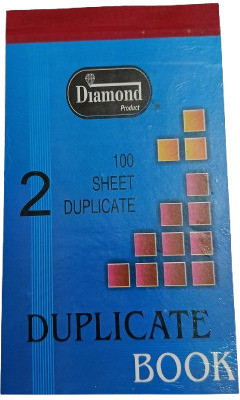 Preha The Smart Choice Duplicate Book Size - 22 x 12.5 Cm 1-Part Regular Note Pad Suitable For Delivery, Record & Bill Book(1 Sets, Notepads)