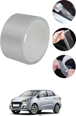MATIES Luxury Anti Scratch White Carbon Fiber Paint Protection Film Tape 315 5 mm x 10 m White Reflective Tape(Pack of 1)