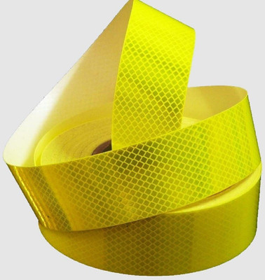 marvellous m_yellowvehiclereflective45metre 50.8 mm x 45 m Yellow Reflective Tape(Pack of 1)