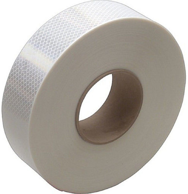 marvellous m_reflectiveoneinch 24 mm x 5 m White Reflective Tape(Pack of 1)