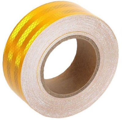 marvellous m_yellowreflective8metre 50.8 mm x 8 m Yellow Reflective Tape(Pack of 1)