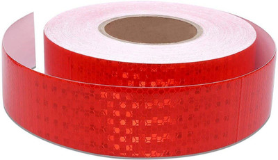 marvellous m_redreflectivetape2inchx7metre 50.8 mm x 7 m Red Reflective Tape(Pack of 1)