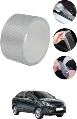 MATIES Luxury Anti Scratch White Carbon Fiber Paint Protection Film Tape 331 5 mm x 10 m White Reflective Tape(Pack of 1)