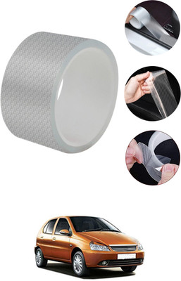 MATIES Luxury Anti Scratch White Carbon Fiber Paint Protection Film Tape 149 5 mm x 10 m White Reflective Tape(Pack of 1)