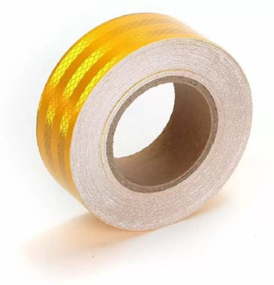 hari Hari1 50 mm x 5 m Yellow Reflective Tape(Pack of 1)