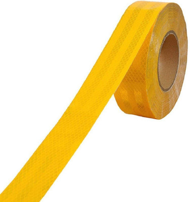 marvellous M_YELLOWRETRO50.8X10 50.8 mm x 10 m Yellow Reflective Tape(Pack of 1)