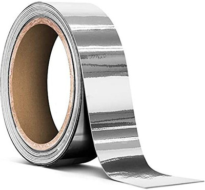 Laps of Luxury GD0874 25.4 mm x 7.31 m SILVER Reflective Tape(Pack of 1)