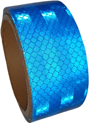 Glow Guardix Retro Blue High Intensity Radium Reflective Tape for Safety & security 50 mm x 15 m Blue Reflective Tape(Pack of 1)
