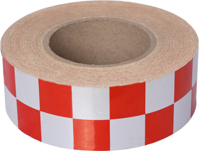 Laps of Luxury GD515 50.8 mm x 7.31 m Red, White Reflective Tape(Pack of 1)