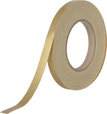 Laps of Luxury GD290 12.7 mm x 3.65 m Golden Reflective Tape(Pack of 1)