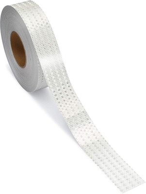 marvellous m_retroreflectingtape1 25 mm x 3 m white Reflective Tape(Pack of 1)