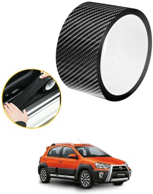 AYW Black Waterproof Car Strip Door Edge Guard Anti-Scratch Tape/Flim 81 20 mm x 5 m Black Reflective Tape(Pack of 1)