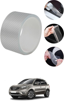 MATIES Luxury Anti Scratch White Carbon Fiber Paint Protection Film Tape 165 5 mm x 10 m White Reflective Tape(Pack of 1)