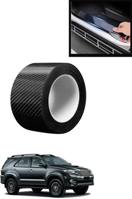 MATIES Luxury Anti Scratch Black Carbon Fiber Paint Protection Film Tape 110 5 mm x 10 m Black Reflective Tape(Pack of 1)