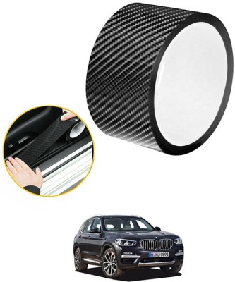 AYW Black Waterproof Car Strip Door Edge Guard Anti-Scratch Tape/Flim 254 20 mm x 5 m Black Reflective Tape(Pack of 1)