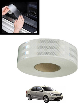 CCMM White Universal Flexible/Scratch Proof Waterproof Car Protector Tape Roll-98 20 mm x 5 m White Reflective Tape(Pack of 1)