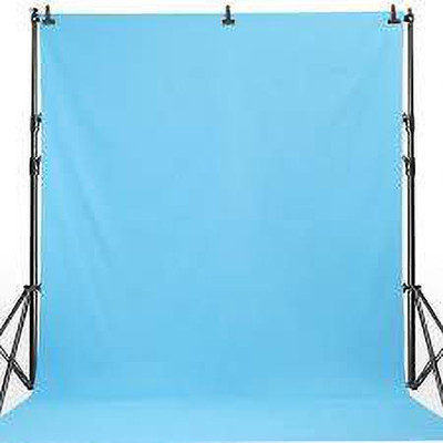 Vistook 8FTx12FT Sky Blue Photography Studio Backdrop for Event Shoot & Vedio Recording. Reflector