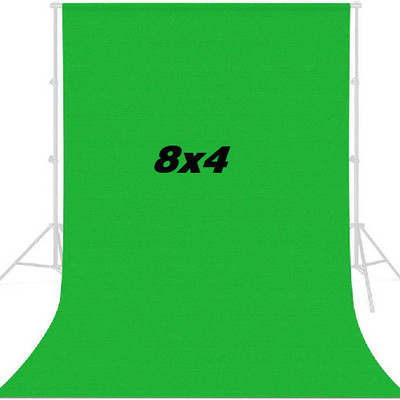 Kate 8x4 feet Regular Green Screen Backdrop Background for youtube Reflector