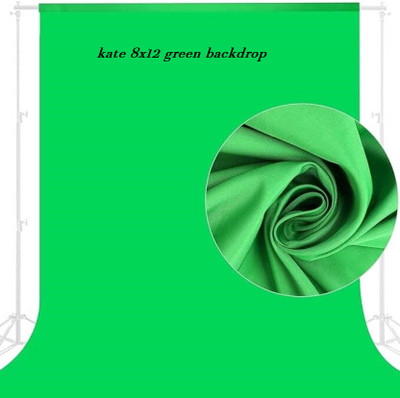 Kate 8x12 feet backdrop green background. Reflector