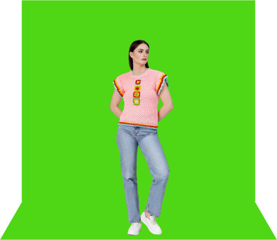 Windrop Solutions 8x12ft (Live Gaming Teaching Green Screen) Background Backdrop for Indoor-Outdoor Photo Video Online Classes YouTube Videos TikTok Live Events Made in India Reflector
