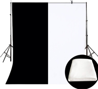 VRITASH 8X10FT (1 Black 1 White) Screen Background Backdrop YouTube Videos Reflector