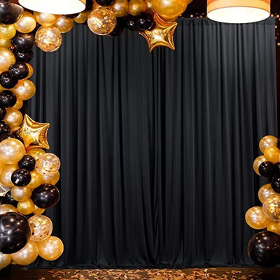 Windrop Solutions 8x10ft Black Screen Background Photo Video Backdrop Youtube Reflector