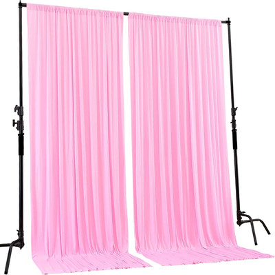 Stookin Backdrop Curtain for Parties Background Curtains 4x8 FT 2 penal Reflector