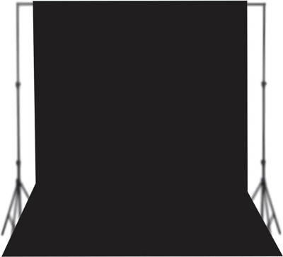 Masterpiece 8x4FT BLACK CURTAIN BACKGROUND FOR YOUTUBE, FB, INSTA REELS, PHOTOGRAPHY, VFX Reflector