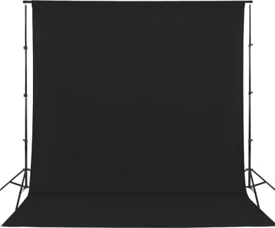 Masterpiece 8x12FT BLACK SCREEN STUDIO CURTAIN FOR VIDEOS, PHOTOGRAPHY, SINGING, VFX Reflector