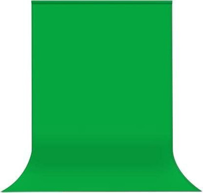 Vistook 4x8 Green Color Photography Studio Backdrop for Event Shoot & Vedio Recording. Reflector