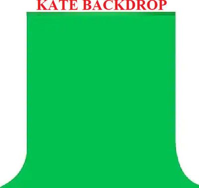 Kate studio backdrop ,curtain , green backgroun 8x12 Reflector
