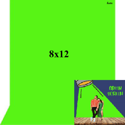 Kate 8x12 ft green screen,bacdrop,background Reflector