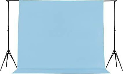 Stookin 6FTx9FT Sky Blue Backdrop for Photography Screen for Studio Reflector Reflector