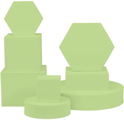 Store2508 Photography Props Photography Blocks Craft Hard Foam Block Shape for Photo Shoot Reflector