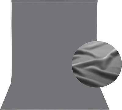 Stookin 10FTx10 Dark Grey Backdrop Background for Photography Screen For Studio Reflector