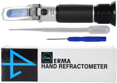 GoodsBazaar Salinity Meter Salimeter Erma Hand Refractometer Aquarium Water Salt Hydrometer Manual Laboratory Refractometer