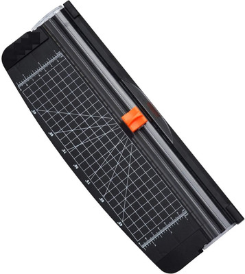 NTBAY A4 cutter Paper Plastic Grip Hand-held Paper Cutter(Set Of 1, Black)