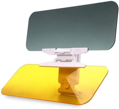 Belicta Windshield Sun Shade For Universal For Car(Yellow, Black)