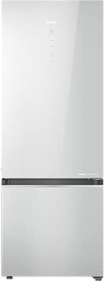 Haier 346 L Frost Free Double Door 3 Star Convertible Refrigerator(Mirror Glass, HRB-3664PMG-E)